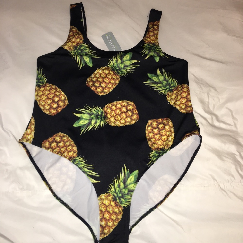 Pineapple bodysuit